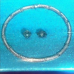 Sterling Judith Jack Marcasite Jewelry Set